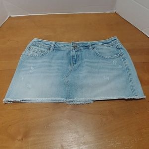 Aeropostale micro mini denim skirt 7 8